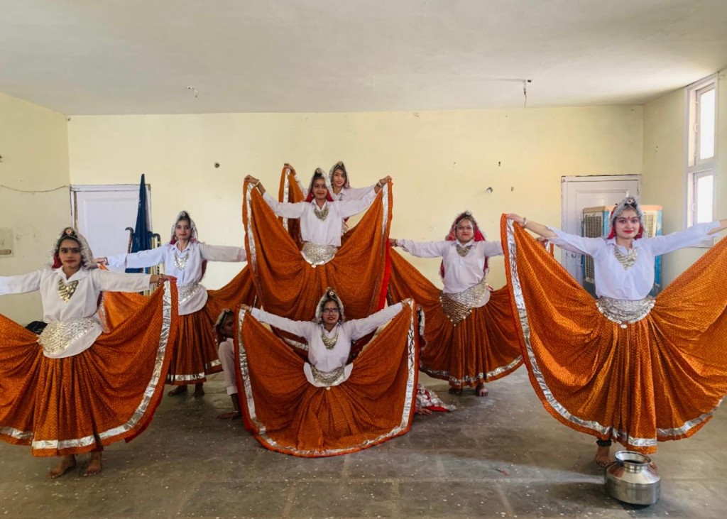 Cultural dance performance